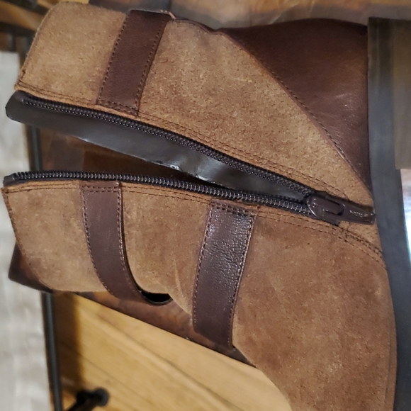 Naturalizer Brown Buckle Boots - Picture 12 of 13